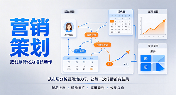 硚口区营销策划